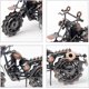 thumbnail image 4 of Modelo de motocicleta de hierro, motocicleta de hierro retro, motocicleta de adorno, motocicleta de cadena de metal, miniatura de vehículo, decoración artística de vehículo, modelo como regalo y colección, modelo de escultura Sincero Electrónica, 4 of 5