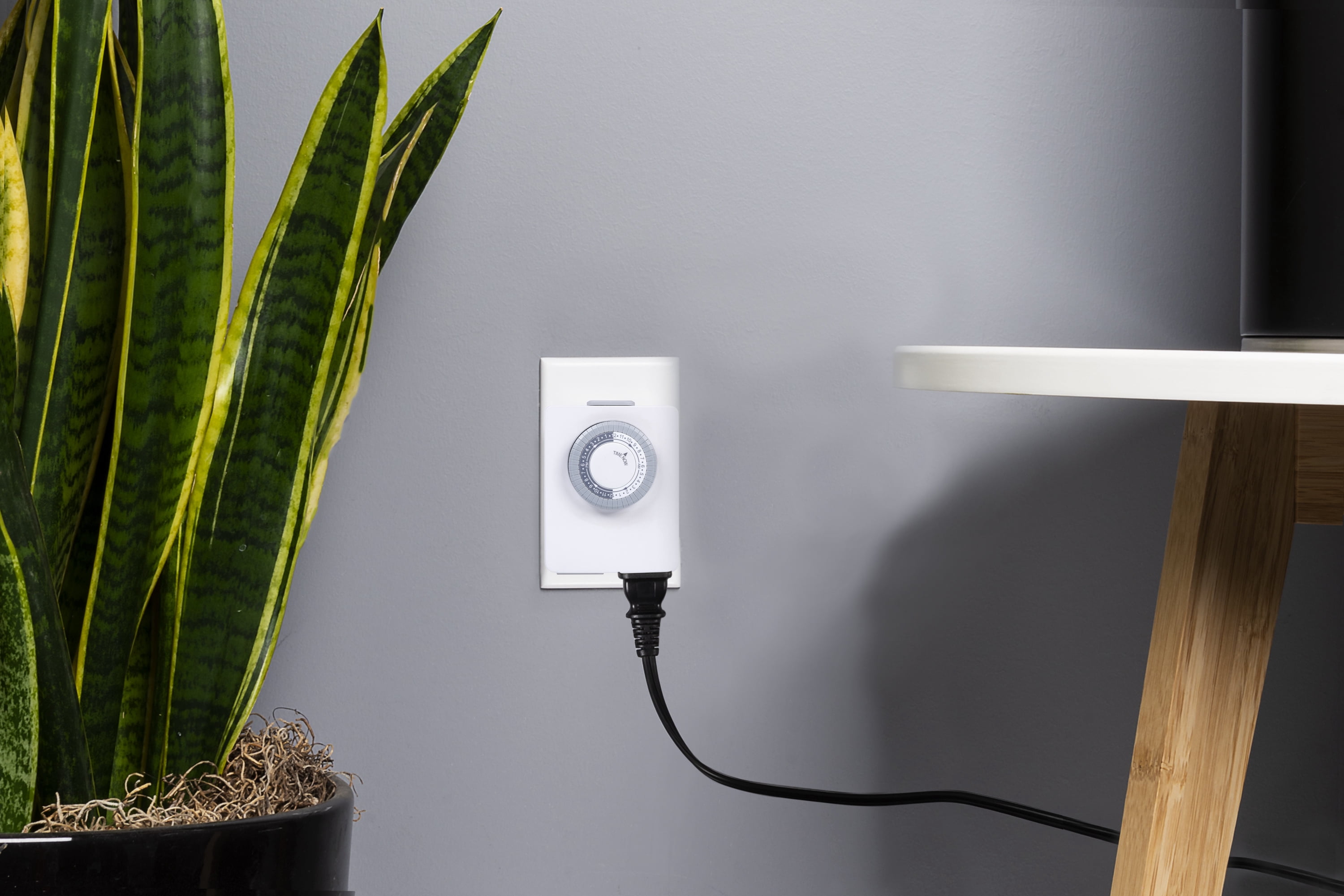 Hyper Tough Indoor Analog Timer, Double Grounded Outlet