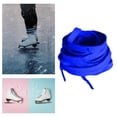thumbnail image 1 of Cordos de patinaje de hockey sobre hielo accesorios de patinaje poliéster portátiles suministros elegantes reemplazo de 260 cm cordones de hockey para Azul oscuro, 1 of 8