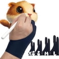 thumbnail image 1 of Artist Glove AKX para tableta gráfica, iPad, color negro (paquete de 2), 1 of 7