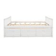 thumbnail image 6 of Harper & Bright Designs Contemporary Wood storage Full Daybed with Trundle White, 6 of 13