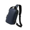 thumbnail image 3 of Segolike Men Chest Pouch Hard Case Shoulder Bag for Traveling Climbing Outdoor Sports Gym Blue, 3 of 8