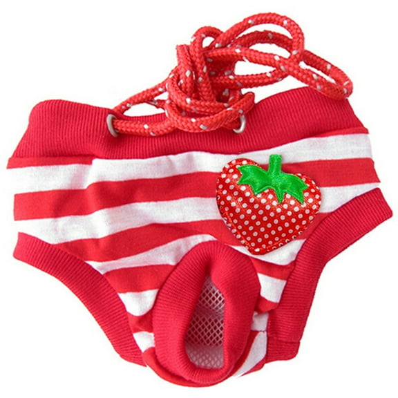 Lifetechs Female Pet Dog Puppy Diaper Pants Physiological Sanitary Short Panty Nappy Underwear M/L/XL