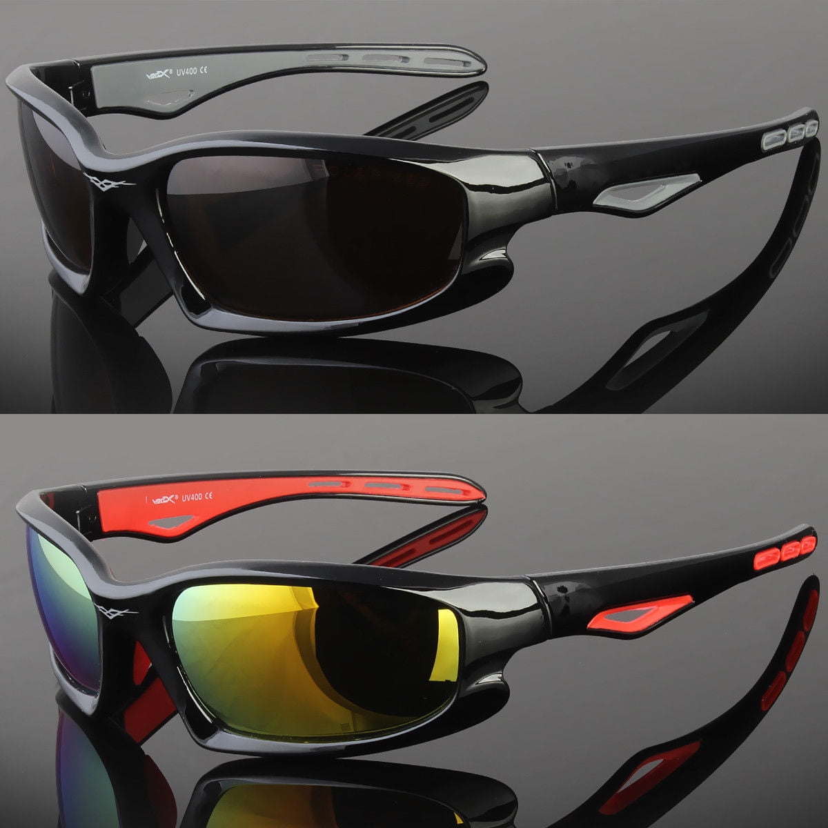 Sunny Shades - New POLARIZED Vertex Mens Anti Glare Fishing Cycling