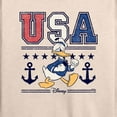 thumbnail image 3 of Disney - Americana - Usa Donald  - Women's Lightweight French Terry Long Sleeve Shirt, 3 of 5