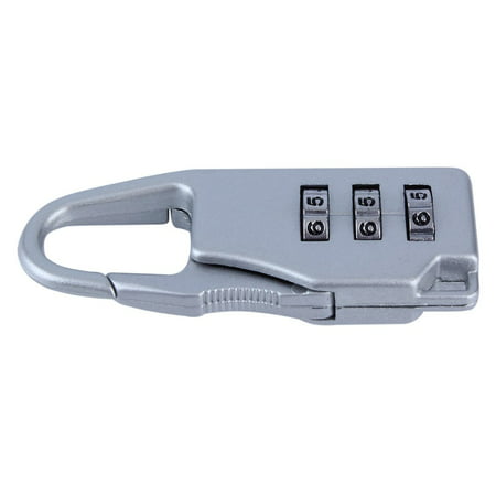 Security 3 Combination Travel Suitcase Luggage Bag Code Lock Zipper Padlock | Walmart Canada