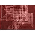 thumbnail image 1 of Ahgly Company Indoor Rectangle Abstract Red Modern Area Rugs, 3' x 5', 1 of 4