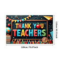 thumbnail image 5 of Colorful Design Teacher Appreciation Banner Decorative Elements Stationery Theme Classroom Decoration for School Event Teacher Celebration, 5 of 7