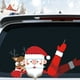 thumbnail image 3 of Calcomanías de vinilo impermeables Santa Claus Zefei Wu pegatinas decorativas para limpiaparabrisas, 3 of 5