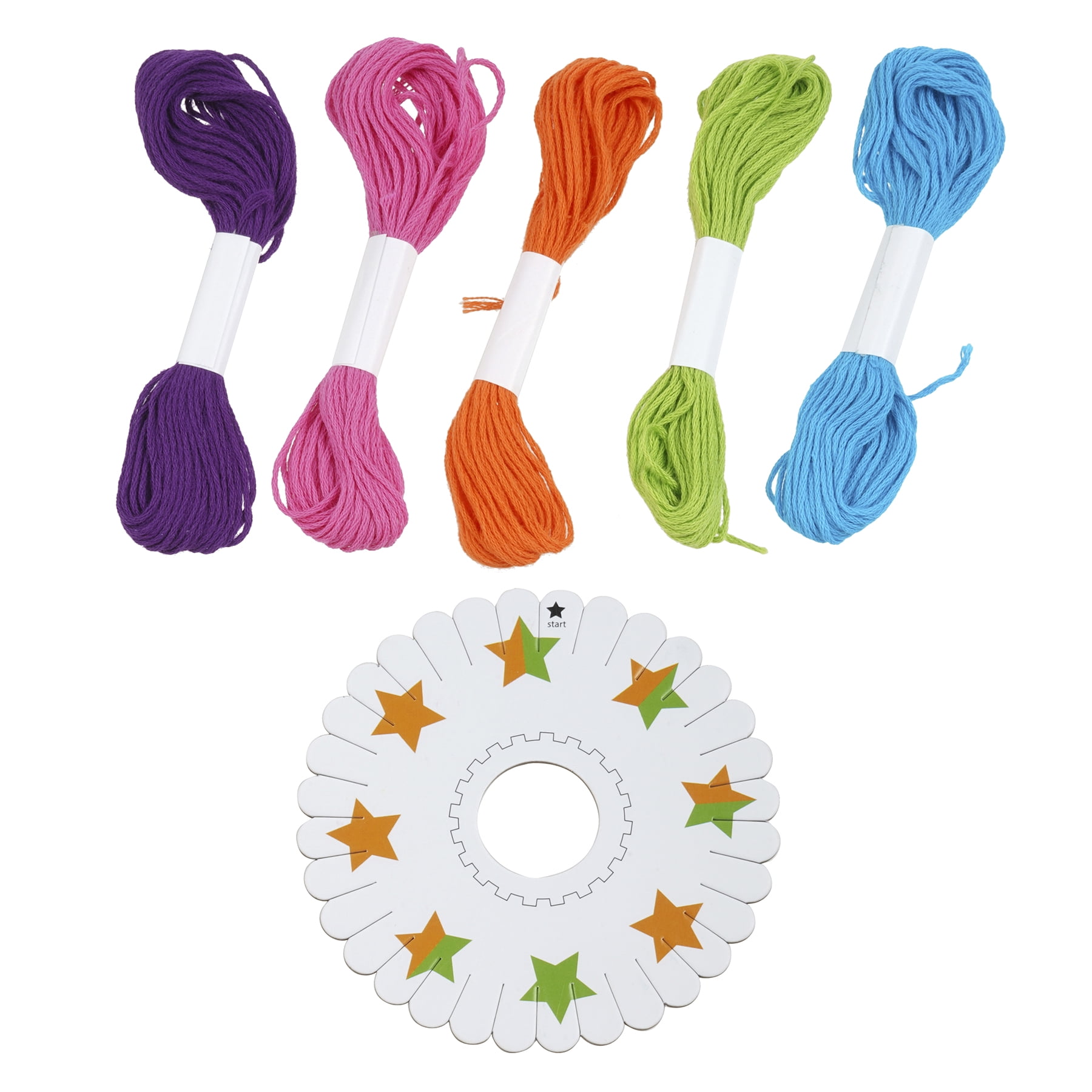 12 Pack: Bright Floss Friendship Bracelet Kit by Creatology
