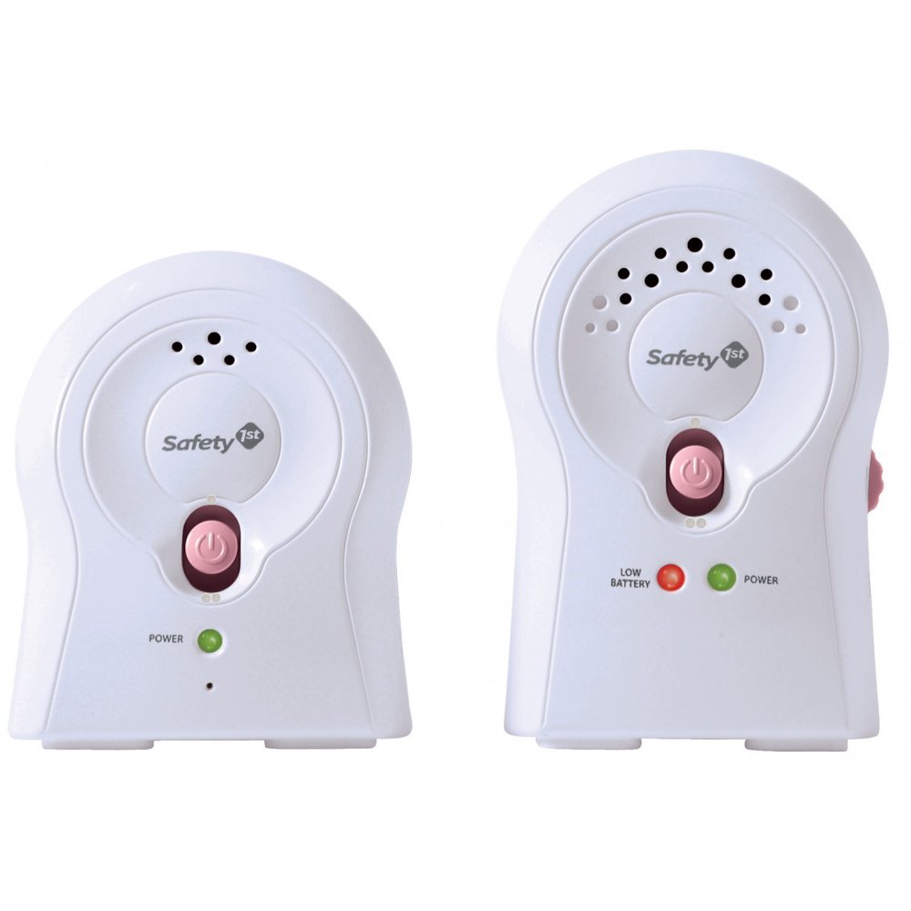 Safety 1st Crystal Clear 2Channel Audio Baby Monitor with 1 Receiver