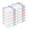 Indigo Blue, Red, Dark Green, variant on HEIRLOOM COMFORT Red and White Waffle Weave Kitchen Towels 3 Pack, 16x26 Inch, Cotton Dish Towels with Hanging Loop, Quick Dry, Absorbent, Machine Washable, Durable for Kitchen & Cleaning