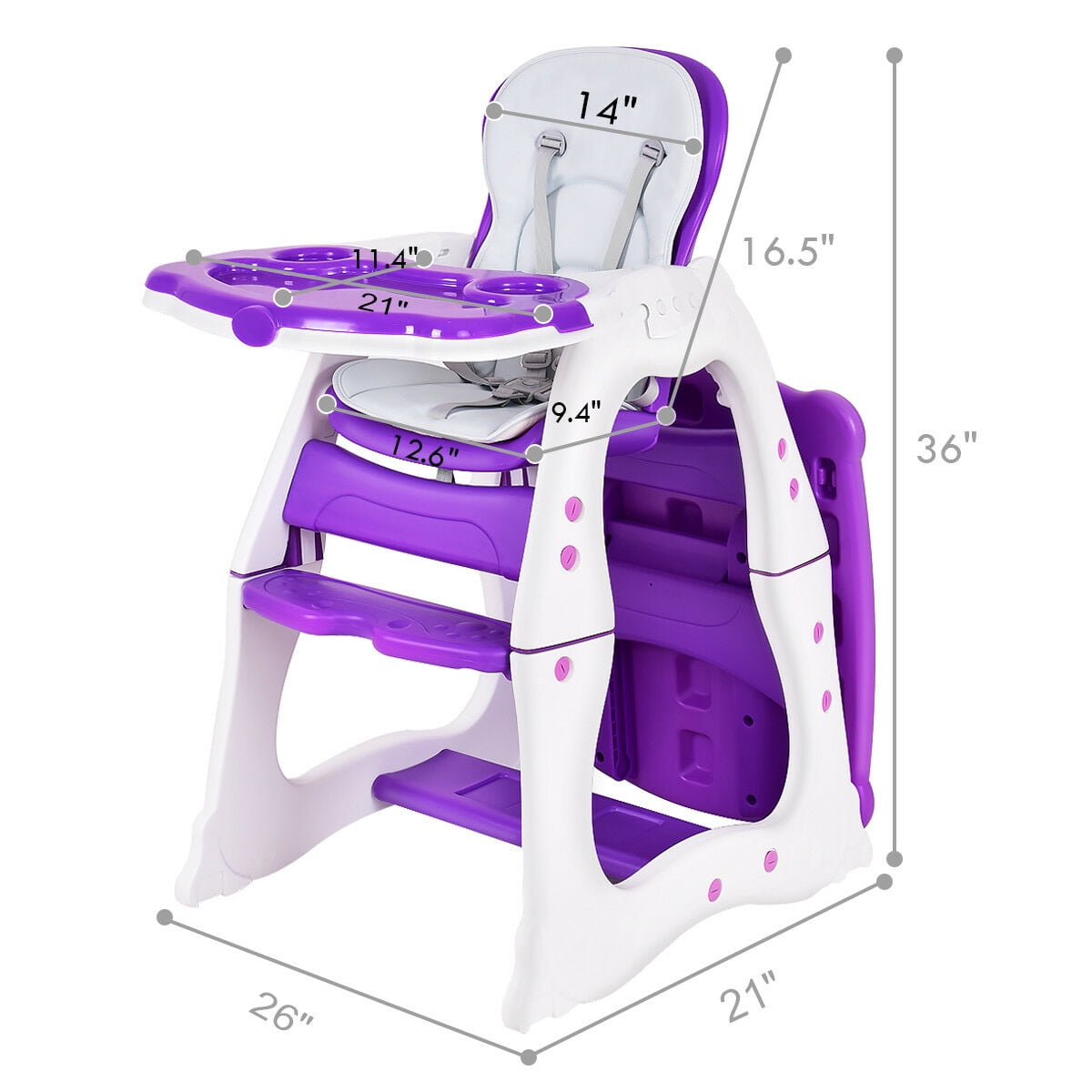 costway high chair