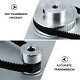 thumbnail image 2 of MasteelfCA 1 Set Synchronous Wheel Set Stepper Motor Pulley Reduction Gear Printer Supplies, 2 of 8