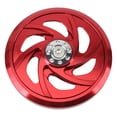 thumbnail image 2 of DYNWAVECA Motorcycle Engine Cooling Fan Cover Engine Cooling Fan Protector High Performance Aluminum Alloy Gift Replacement Accessories Red, 2 of 10