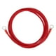 thumbnail image 1 of 1 Pc Cable Inversor de Batería 10 AWG Gauge 8FT 3/8" Lug Cable de Batería Universal para Automóvil Vehículo Barco RV Solar Cobre Estañado Rojo, 1 of 7