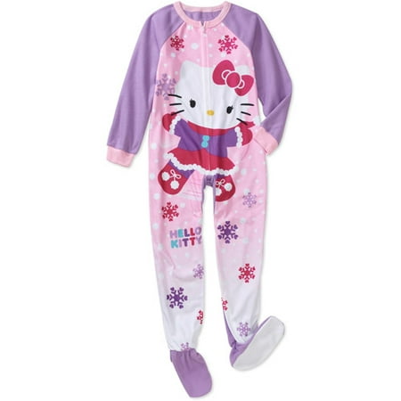 Hello Kitty - Girls' Footed Blanket Slee
