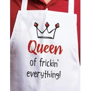 Relatively Funny Apron, Queen of Frickin' Everything!