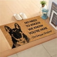 thumbnail image 4 of Fufafayo under $5 2Pcs Dog Welcome Mat, Welcome Mats, Dog Themed Doormats, Front Door Entry Mats, Cute Pet Welcome Pads, Non Slip Outdoor Mats for Porch, Patio, Garage, Home Entrance, 4 of 9