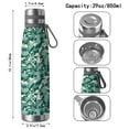 thumbnail image 3 of Camouflage 29oz Stainless Steel Insulated Thermos with Tea Filter, 360° Printed Travel Bottle, Leakproof BPA-Free Flask with Anti-Slip Base, 304 Inner & 201 Outer, Vacuum Cup, 3 of 6