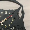 thumbnail image 3 of Cute Cat Wall Clock Cute Little Cat Vinyl Record Animal Wall Clock, 3 of 5