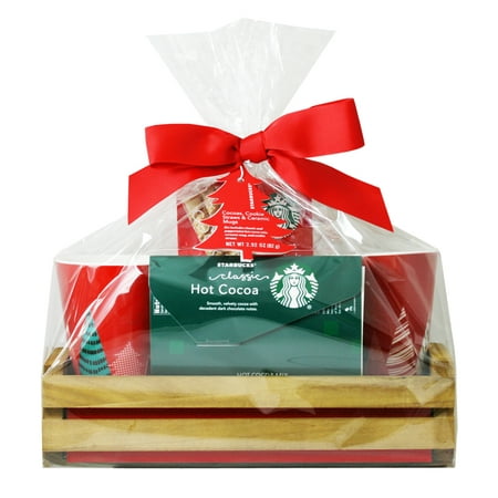 starbucks wooden tray