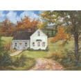 thumbnail image 2 of Britton, Pam 24x19 White Modern Wood Framed Museum Art Print Titled - Fall in the Country, 2 of 4