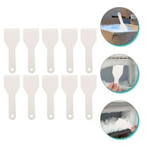 Worgeous  10 Pcs Deicing Shovel Ice Remover Scooper Scraper Tool White