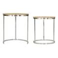 thumbnail image 6 of Bari Nesting Table Set (2-Piece) Natural, 6 of 7