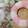 thumbnail image 4 of Flotador mediano para niños y adultos, flotador de piscina clásico de rayas de 25 pulgadas, flotador inflable para piscina, flotador desnudo, flotador de piscina para adultos para piscina de verano., 4 of 5