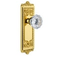 thumbnail image 7 of Grandeur Winfon_Prv_234 Windsor Solid Brass Rose Privacy Door Knob Set - Brass, 7 of 7