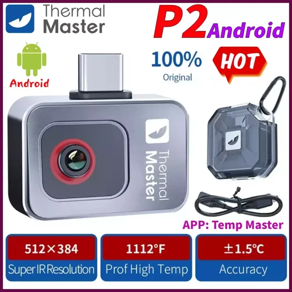 P2 Thermal Camera Android for Home Inspection 1.5℃