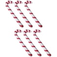 thumbnail image 1 of 6 Pcs Inflatable Walking Stick Crutch Cane Cane Walking Stick Christmas Candy Cane Crutch Toy Balloon Christmas Tree Hanging Ornaments, 1 of 7