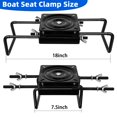 thumbnail image 3 of Soporte de base giratoria para asiento de barco CLLOMAGY para pesca, kayak, 3 of 9