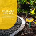 thumbnail image 4 of 1pc Lotus Shaped Waterproof Speaker Solar Powered Speaker Buddha Songs Player, 4 of 4