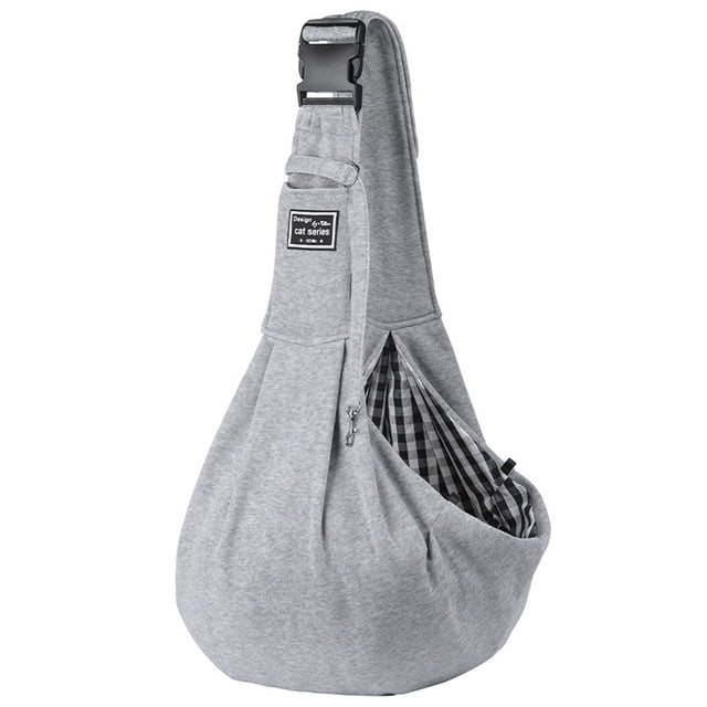 Eslinga transportadora para perros, transportadores para perros pequeños con correa ajustable para el hombro, bolso para perros para cachorros y gatos