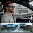 thumbnail image 5 of Photochromic Polarized Over Glasses Sunglasses for Prescription Eyeglasses, UV400 Transition Lenses, TR90 Lightweight 26g, Glare Reduction Sunglasses for Men & Women, 5 of 7