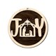 thumbnail image 2 of Wooden Nativity Decoration Christmas Wooden Hanging Decoration Star Christmas Scene Souvenir, 2 of 8