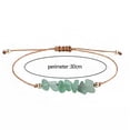 thumbnail image 3 of HOOUN Women Fashion Natural Gem Stone Bracelet Irregular Chip Gemstone Beads Bracelet -15, 3 of 8