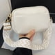 thumbnail image 4 of Bolso Mano Elegante Hombro Hugtrwg PU Cuero Color Sólido, 4 of 9