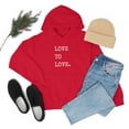 thumbnail image 7 of Love to Love Heavyweight Graphic Hoodie, 7 of 7