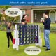 thumbnail image 4 of Cosway 4 en Raya Gigante para Niños y Adultos Juego de Interior y Exterior Gris Azul 120 x 42 x 104 cm, 4 of 9