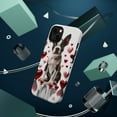 thumbnail image 3 of DistinctInk Tough Case for Apple iPhone 15 PLUS (6.7" Screen), Compatible with MagSafe Charging - Valentine's Day Boston Terrier Puppy, 3 of 6