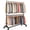 Silver Z base Add-on Bar Mini, variant on HOKEEPER 400LBS Commercial Z Base Garment Rack Heavy Duty Clothing Rack Height Adjustable Rolling Clothes Rack for Hanging Clothes Racks on Wheels Portable Z Rack Chrome Finish