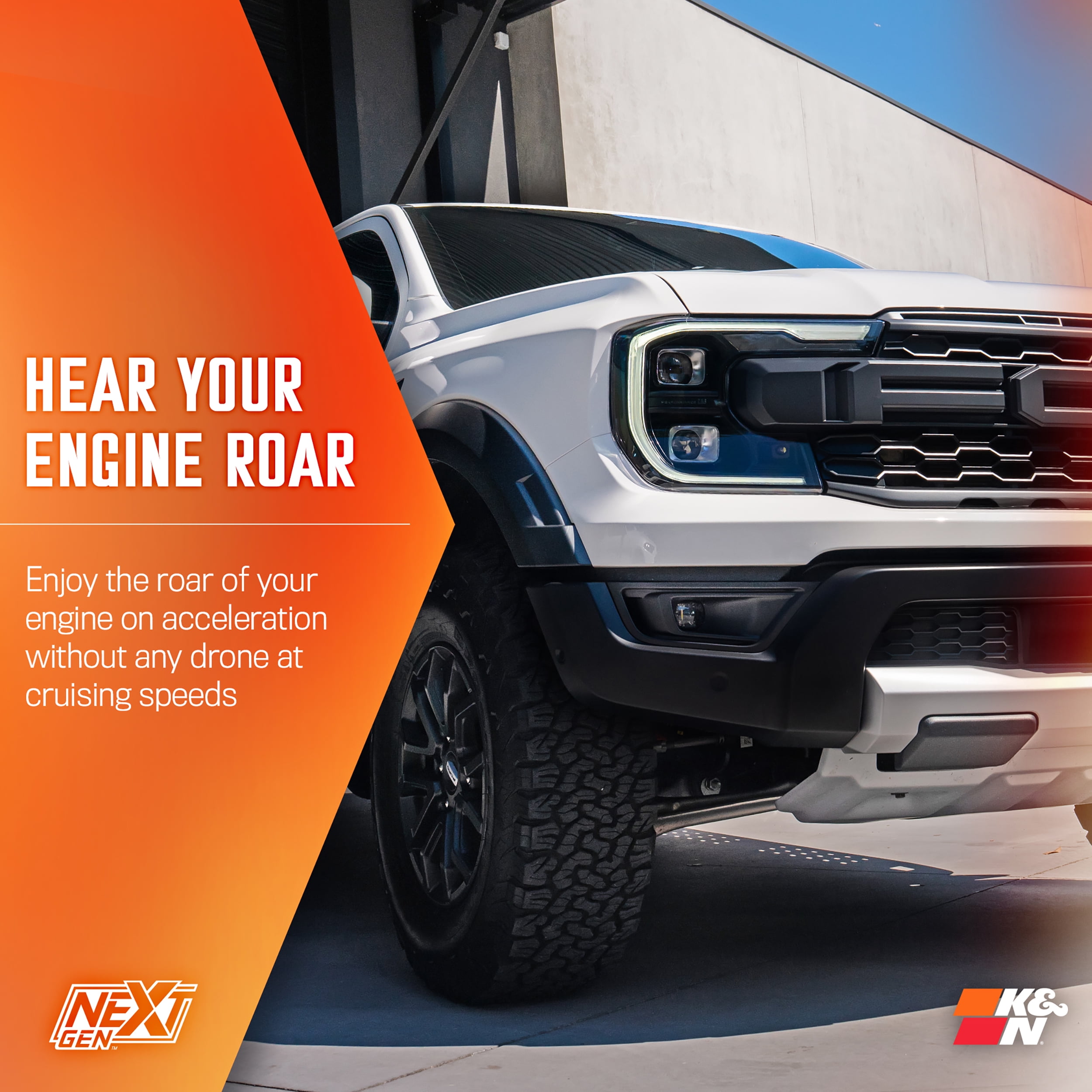 K&N Performance NextGen Cold Air Intake System: Easy Installation, Engineered to Maximize Airflow, Boost Horsepower & Torque, 50-2628