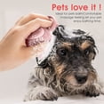 thumbnail image 3 of Cepillo de baño para perros y gatos, peine de goma de silicona, cepillo de aseo para perros, cepillo de masaje de silicona para cachorros, cepillo de limpieza del cabello, cepillo de limpieza suave, dispensador de champú (forma de pata rosa) Sincero Electrónica, 3 of 5