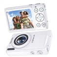 thumbnail image 3 of Cámaras Digitales 4K para Fotografía Cámara de Video Vlog Antivibración con Enfoque Automático de 64 MP Cámaras Compactas con Zoom Digital de 18X Color, 3 of 5