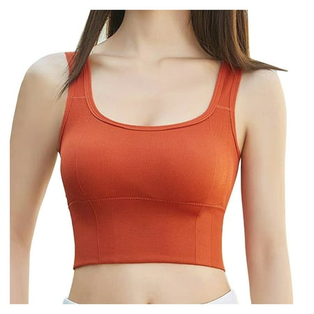 

Sehao Workout Bra Women S Beauty Back Wrap Chest Sports Camisole Outer Wear Bottoming Bra Tube Top Nylon Push Up Bras for Women