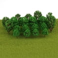 thumbnail image 4 of 20pcs/pack Mini Model Scale Railroad Layout Park Scenery Set 5, 4 of 10