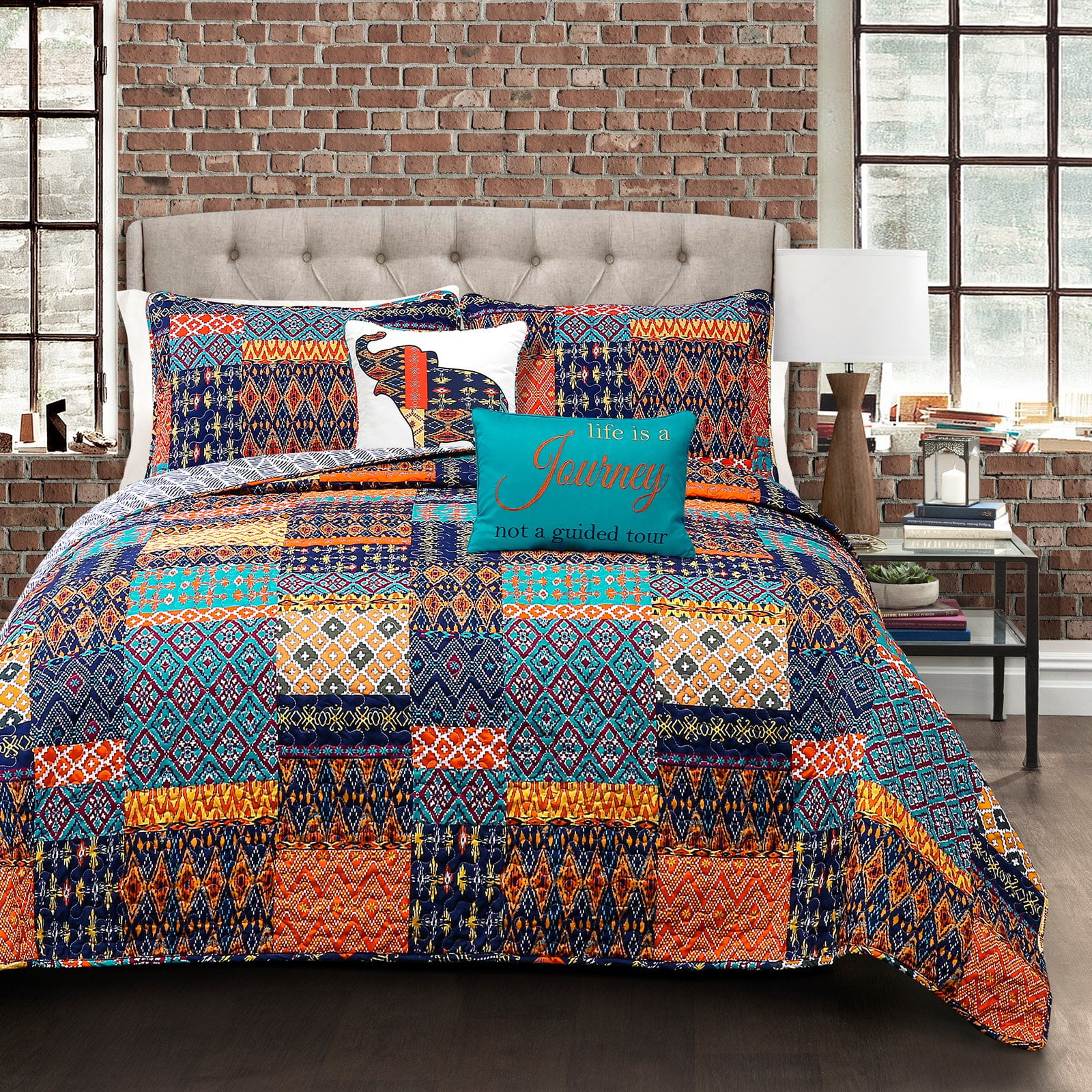 Lush Décor Misha Quilt 5pc Set